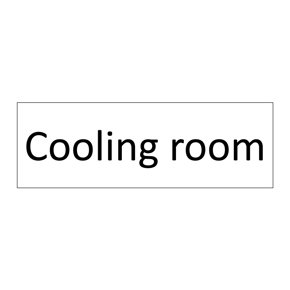 Cooling room