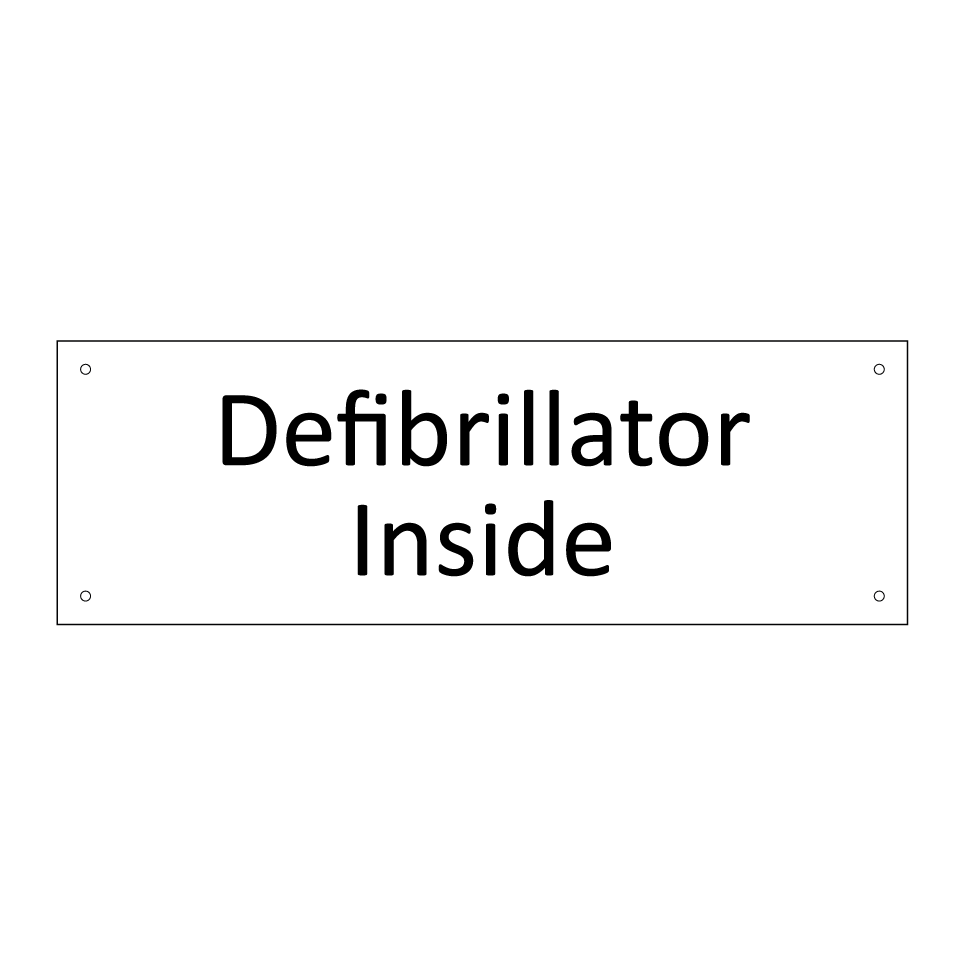 Defibrillator Inside