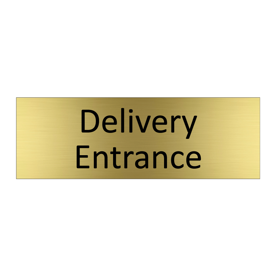 Delivery Entrance