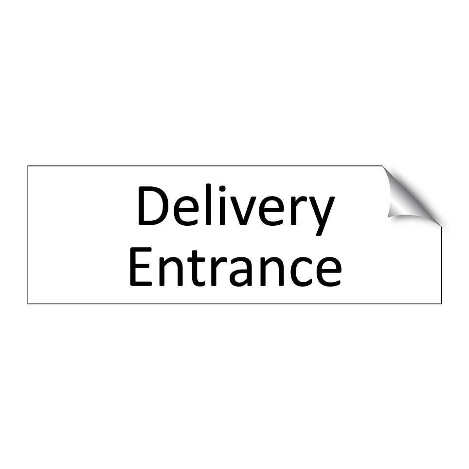 Delivery Entrance