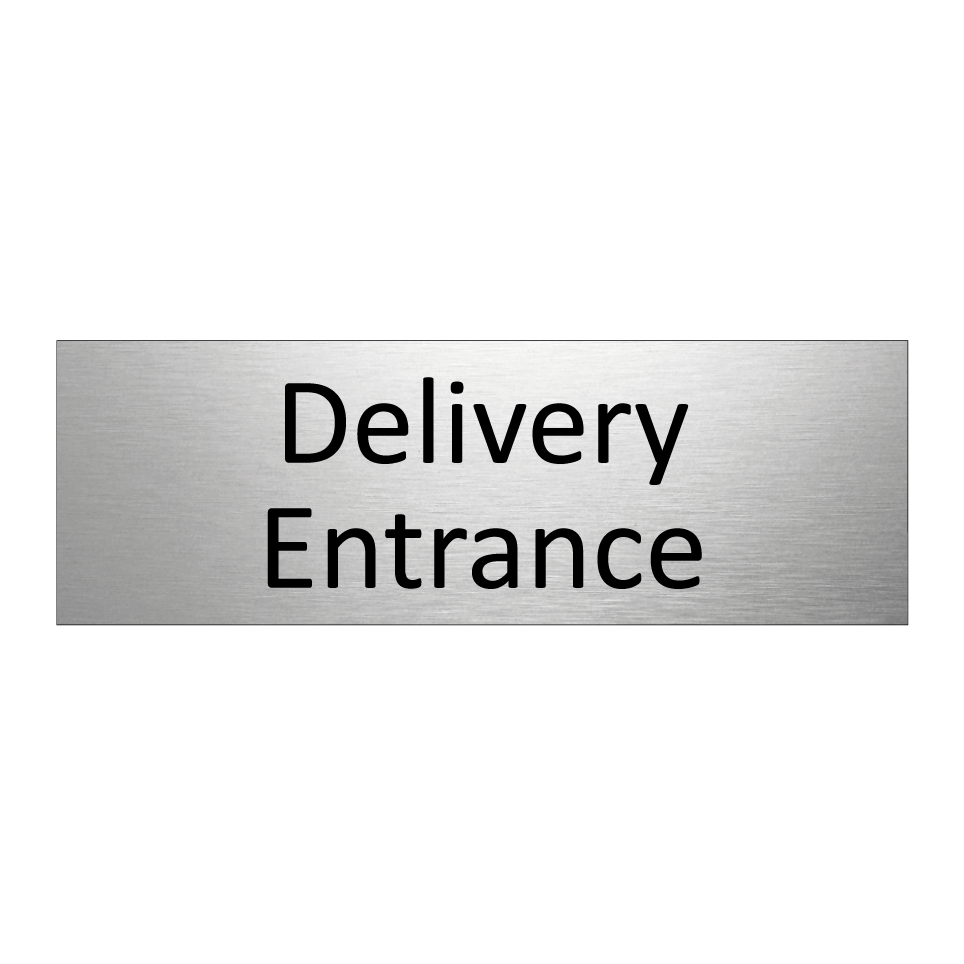 Delivery Entrance