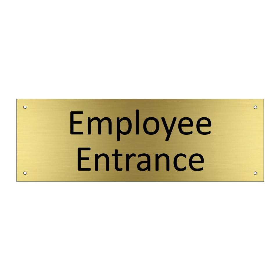Employee Entrance