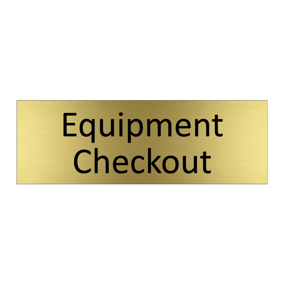 Equipment Checkout