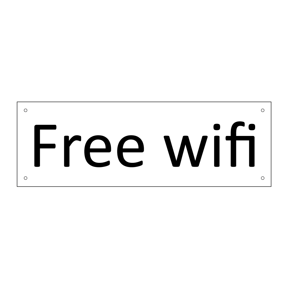 Free wifi