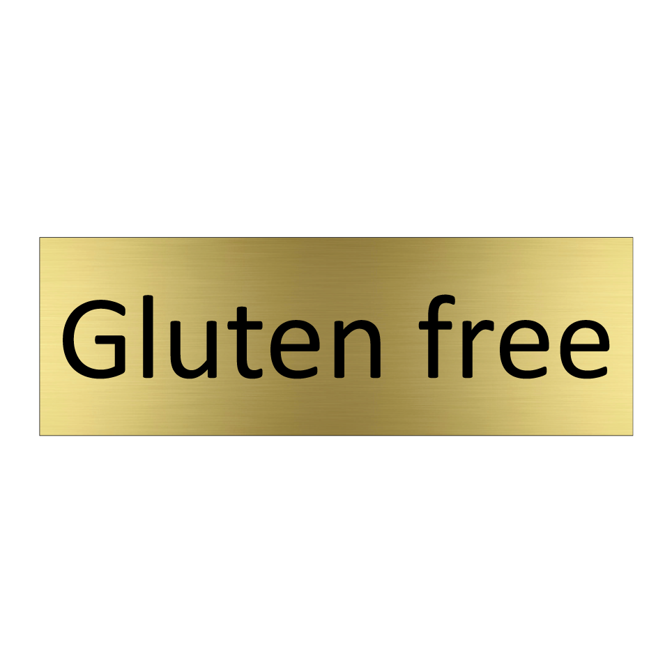 Gluten free