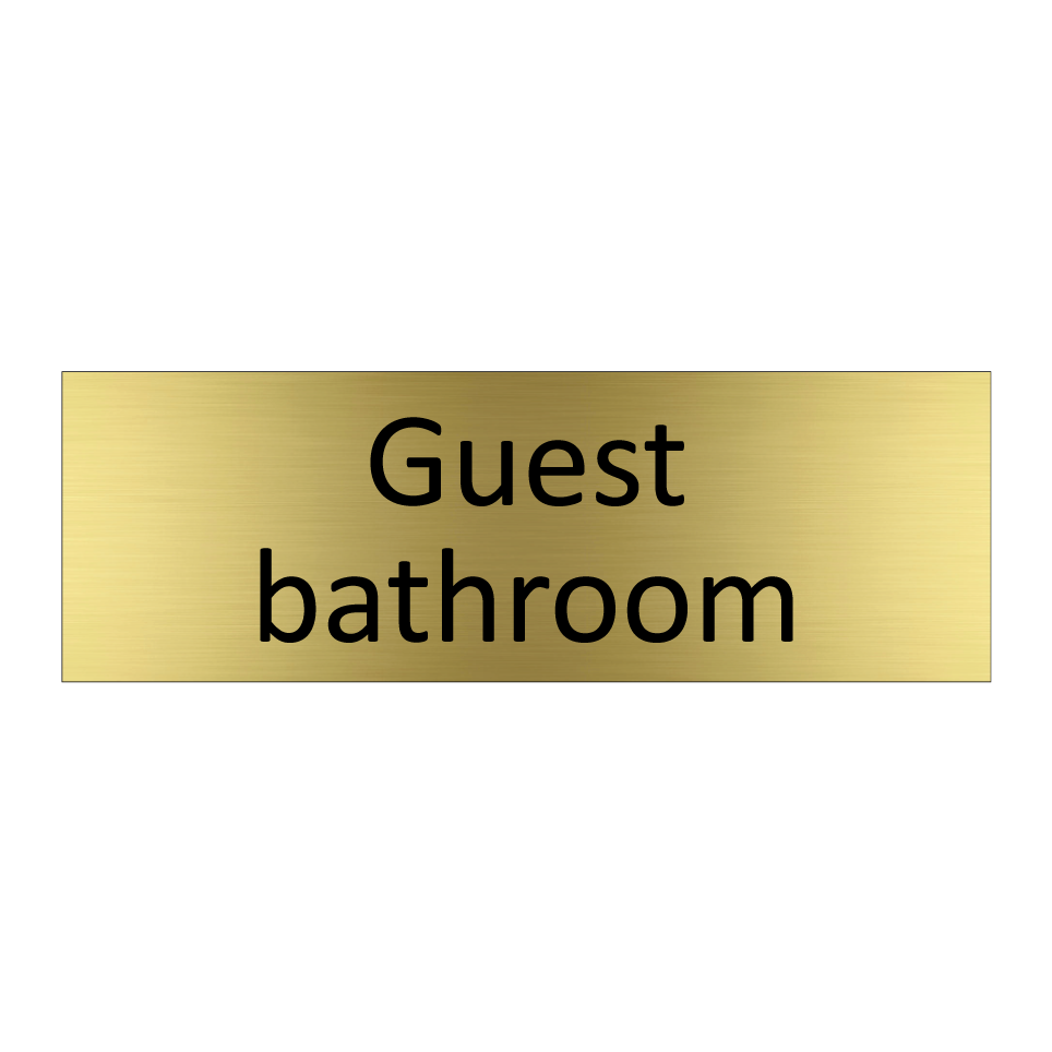 Guest bathroom