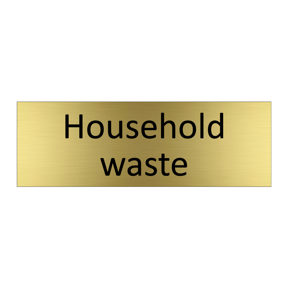 Household waste