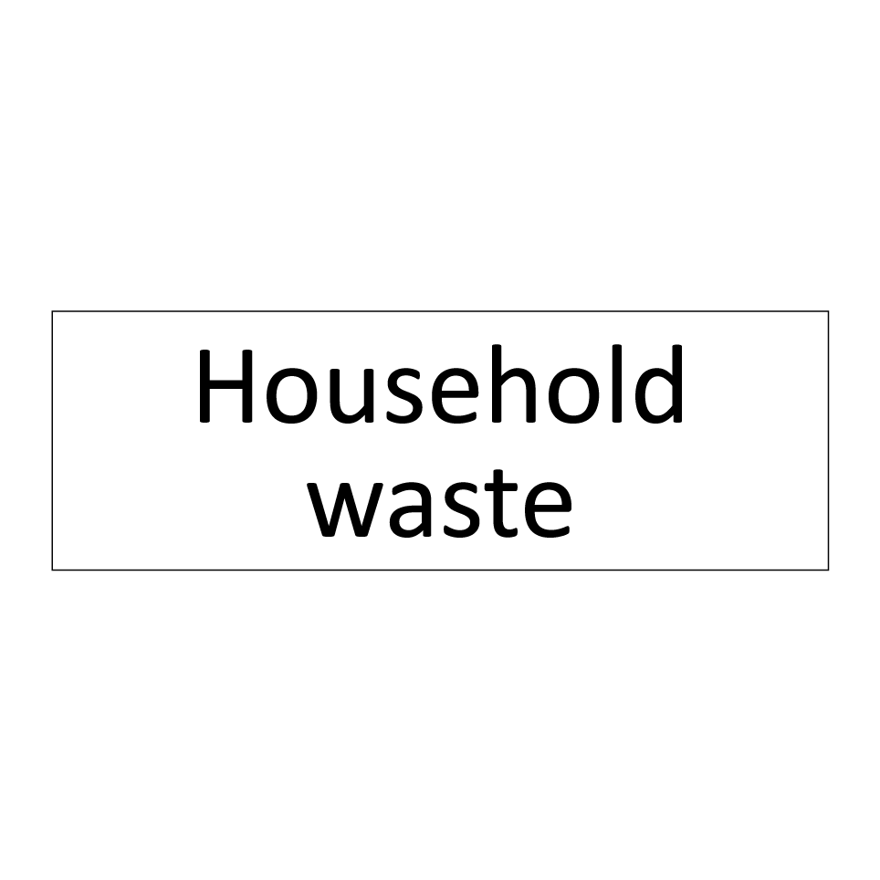Household waste