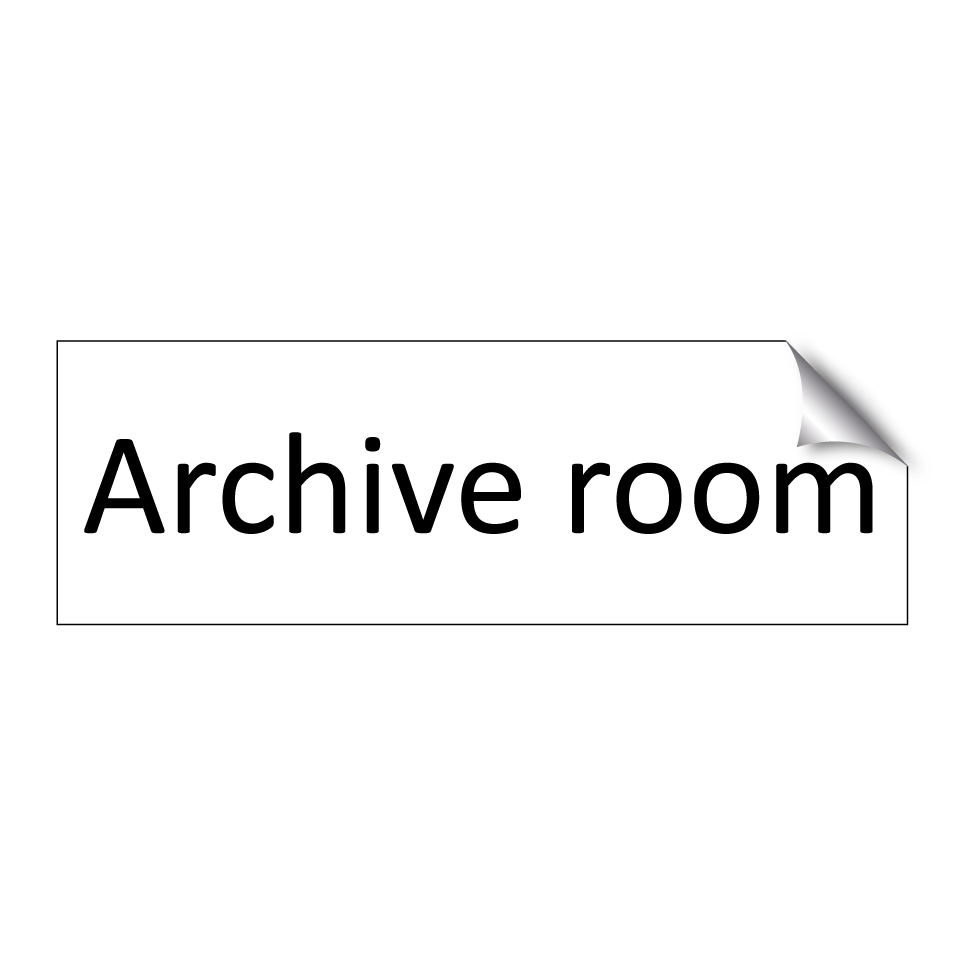 Archive room