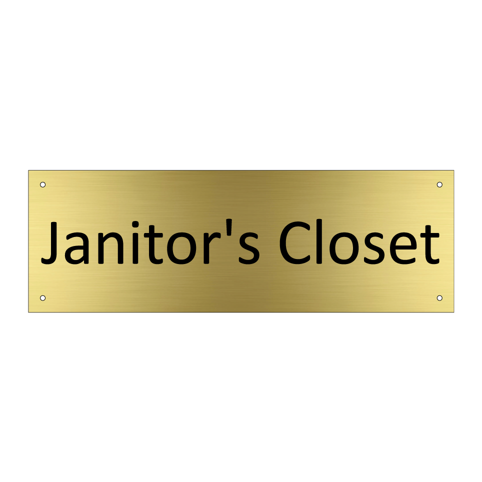 Janitor's Closet