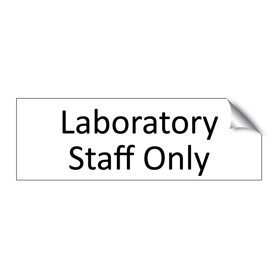 Laboratory Staff Only