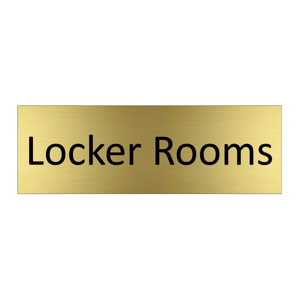 Locker Rooms