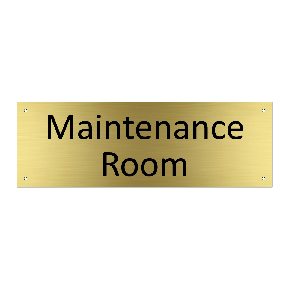 Maintenance Room