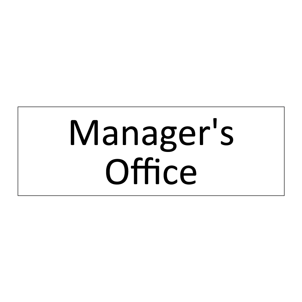 Manager's Office