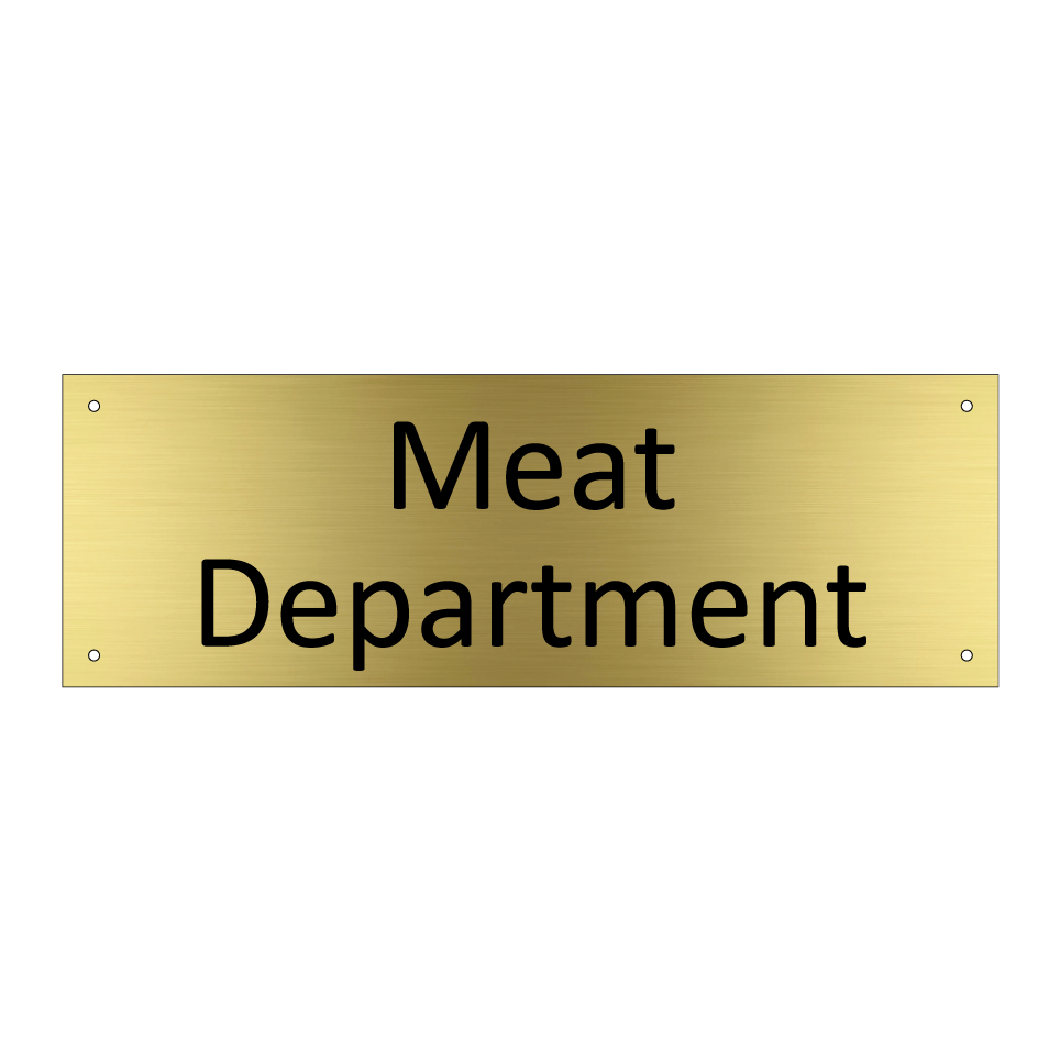 Meat Department