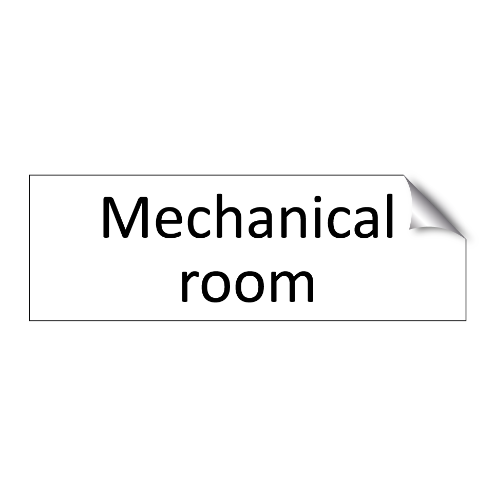 Mechanical room