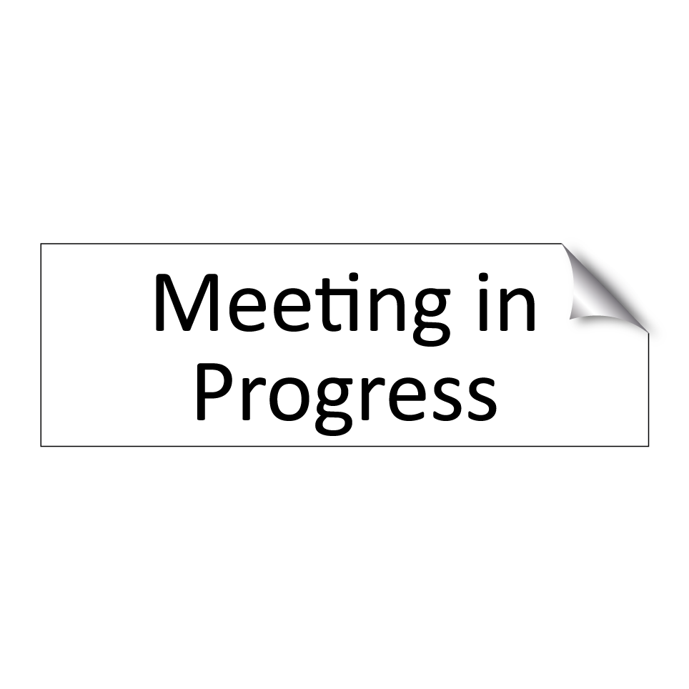 Meeting in Progress