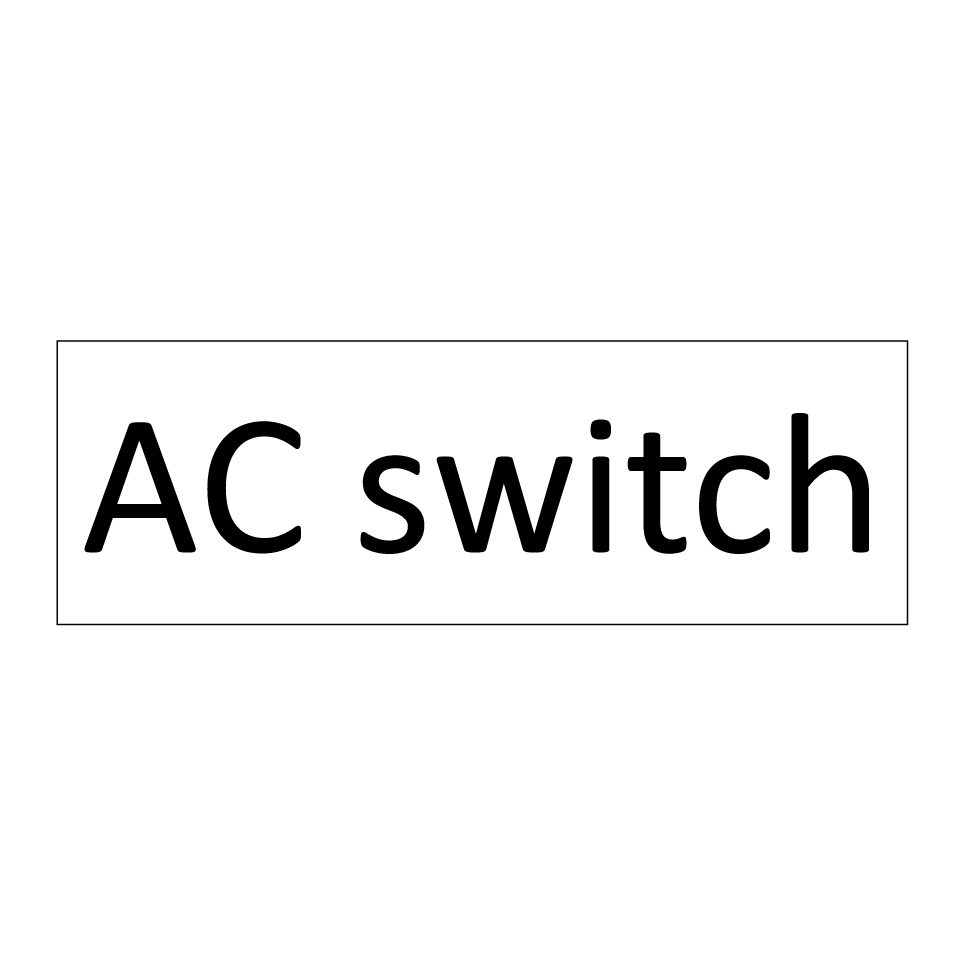 AC switch