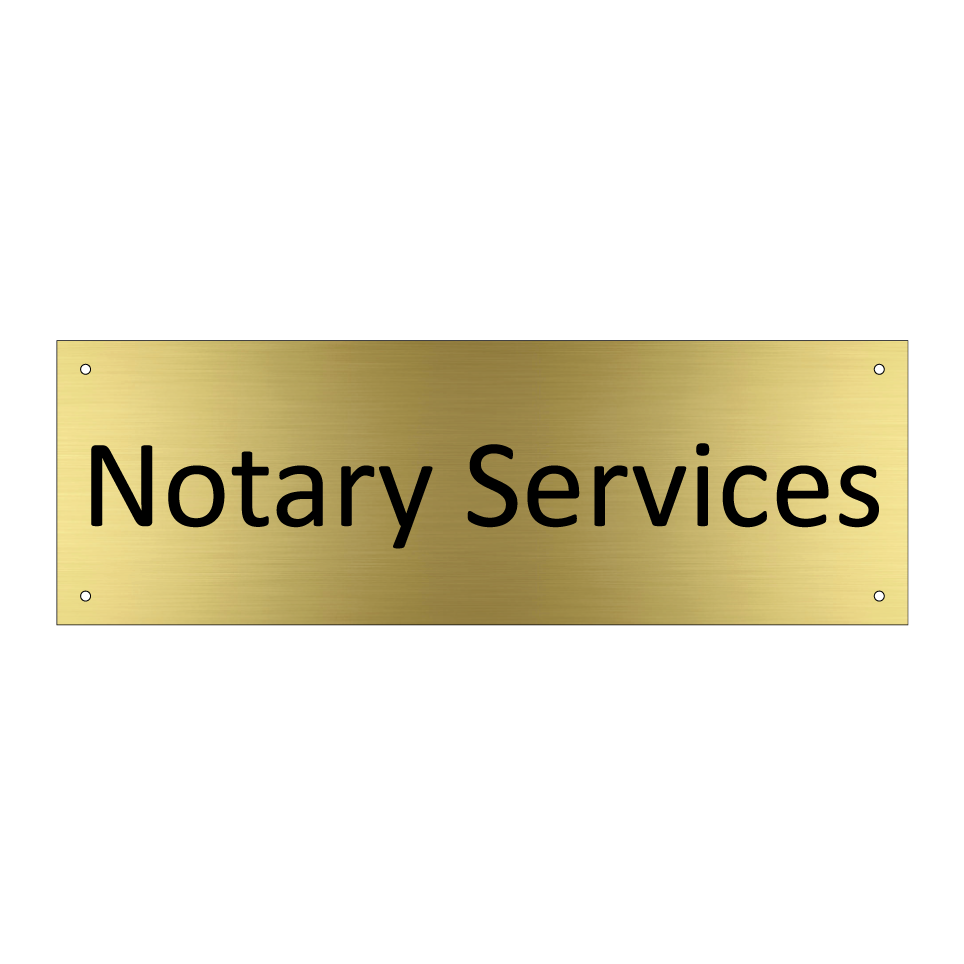 Notary Services