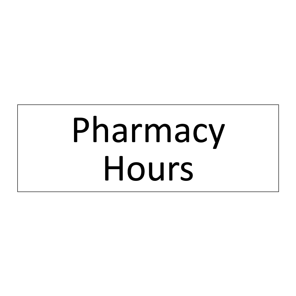 Pharmacy Hours