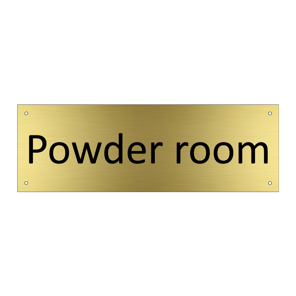 Powder room