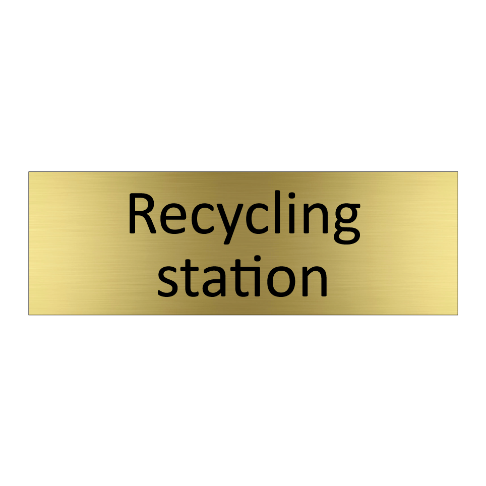 Recycling station