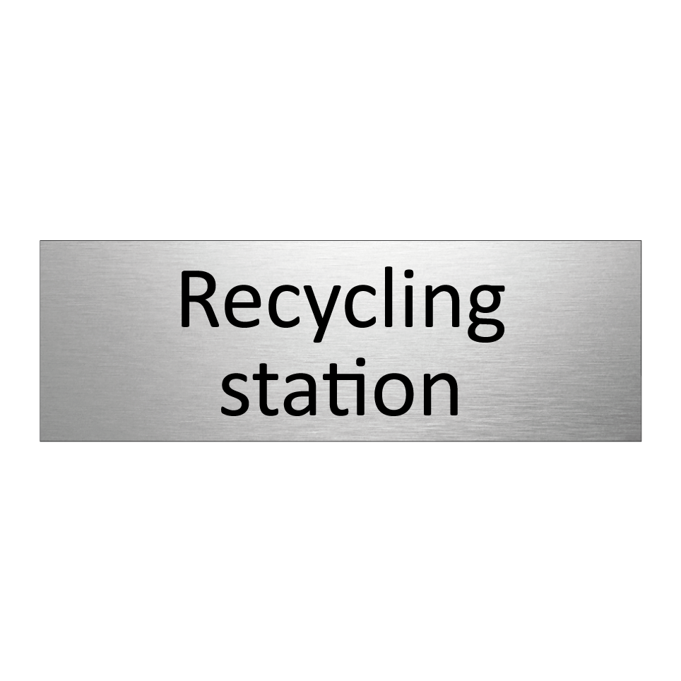 Recycling station