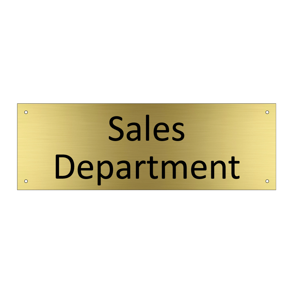 Sales Department