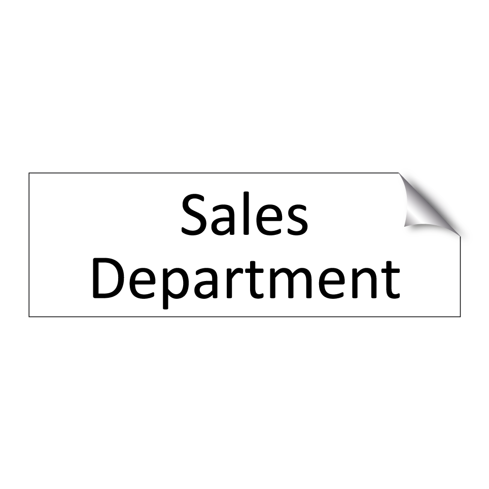 Sales Department