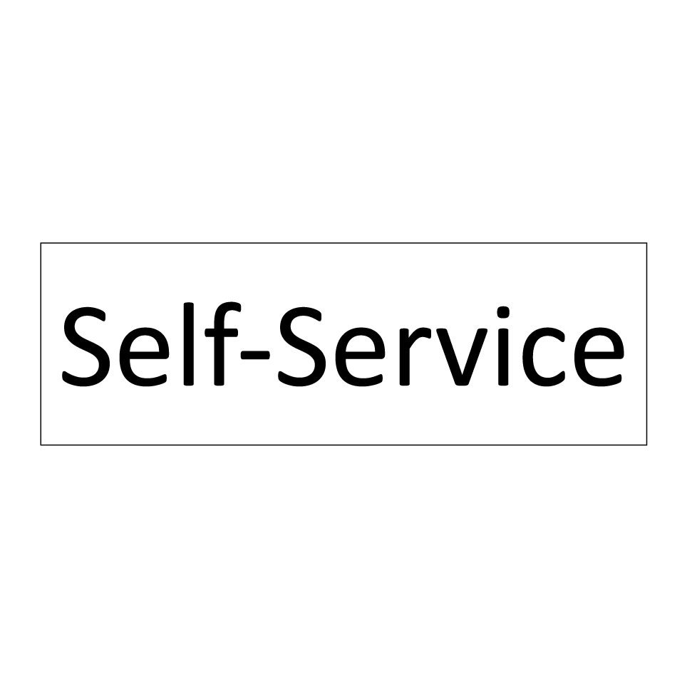 Self-Service