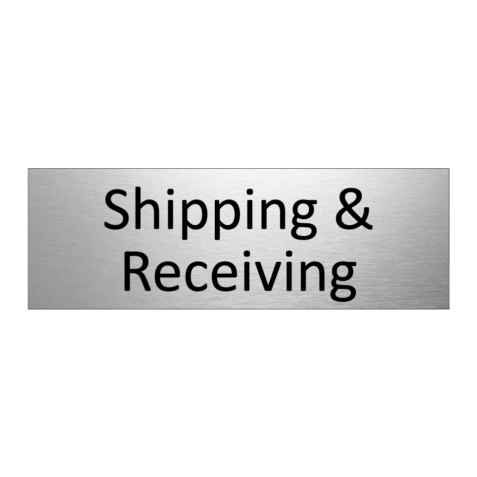 Shipping & Receiving