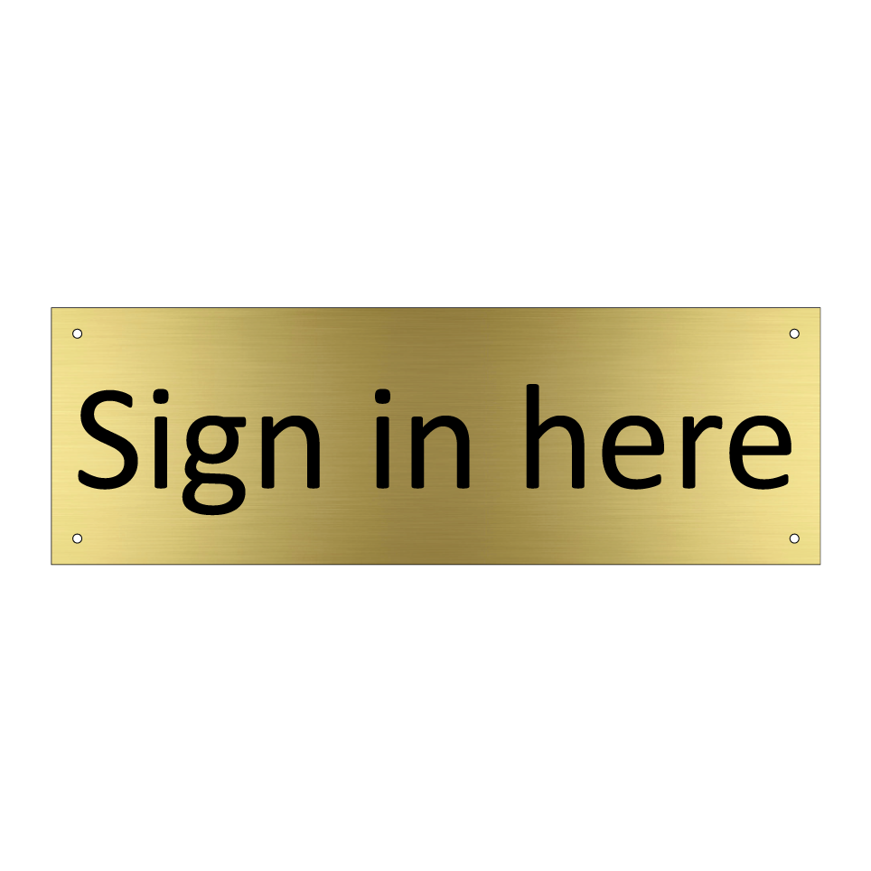 Sign in here