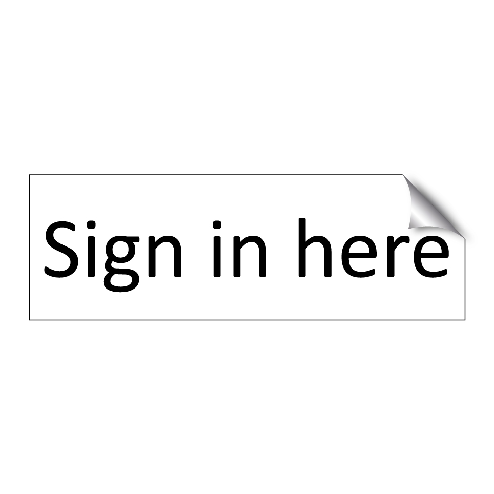 Sign in here