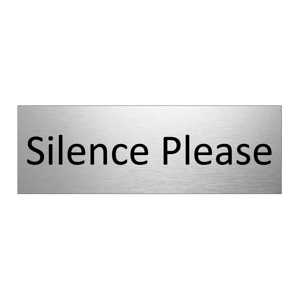 Silence Please