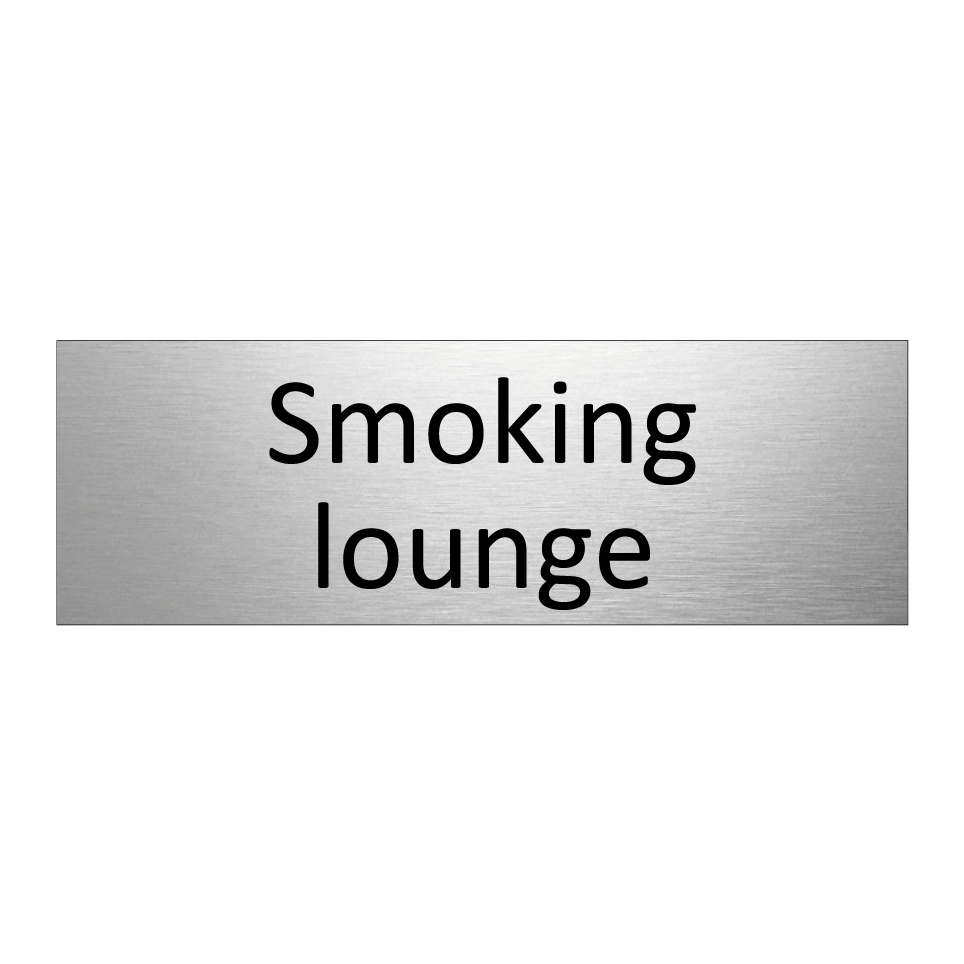 Smoking lounge