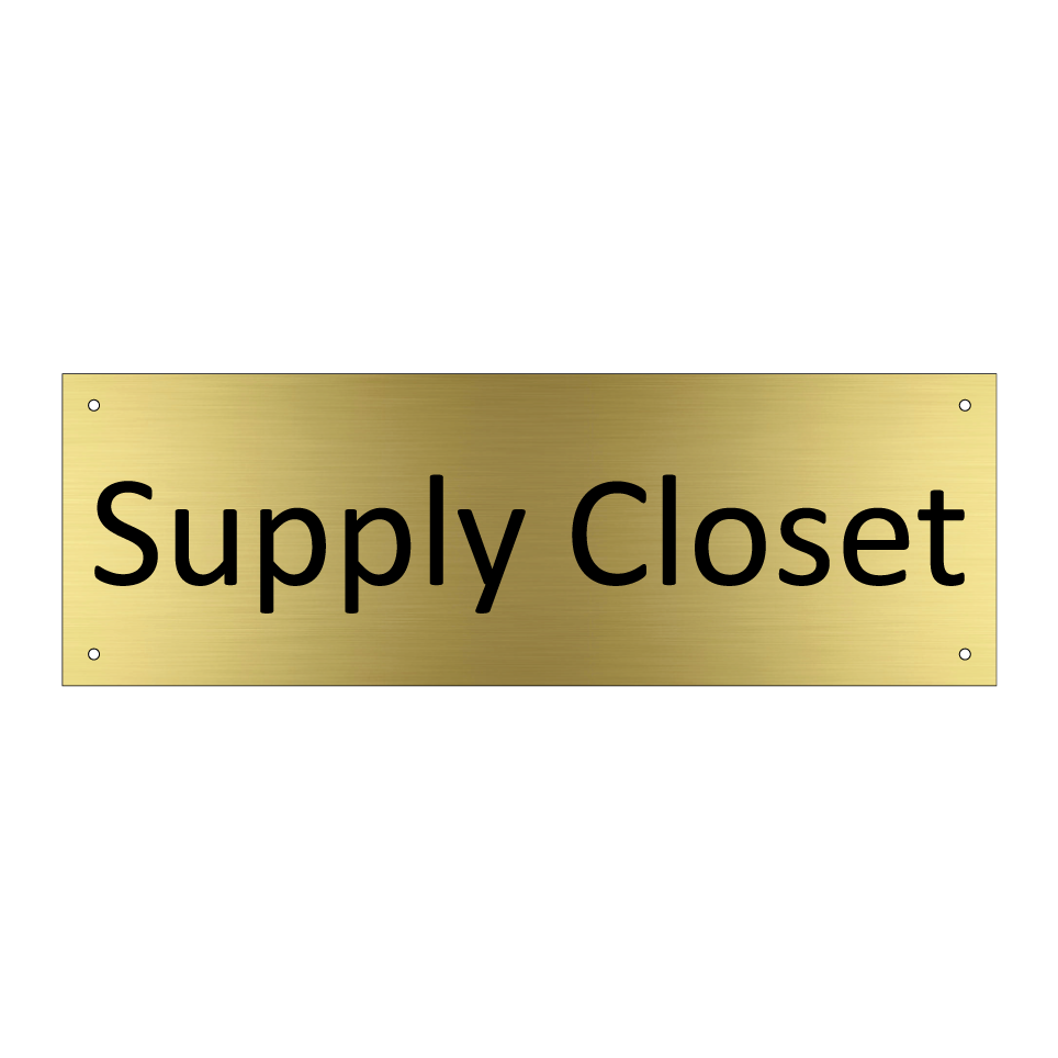 Supply Closet