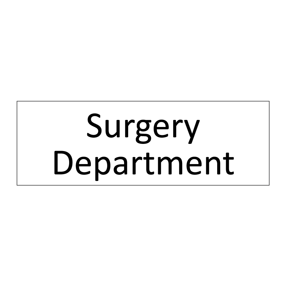 Surgery Department