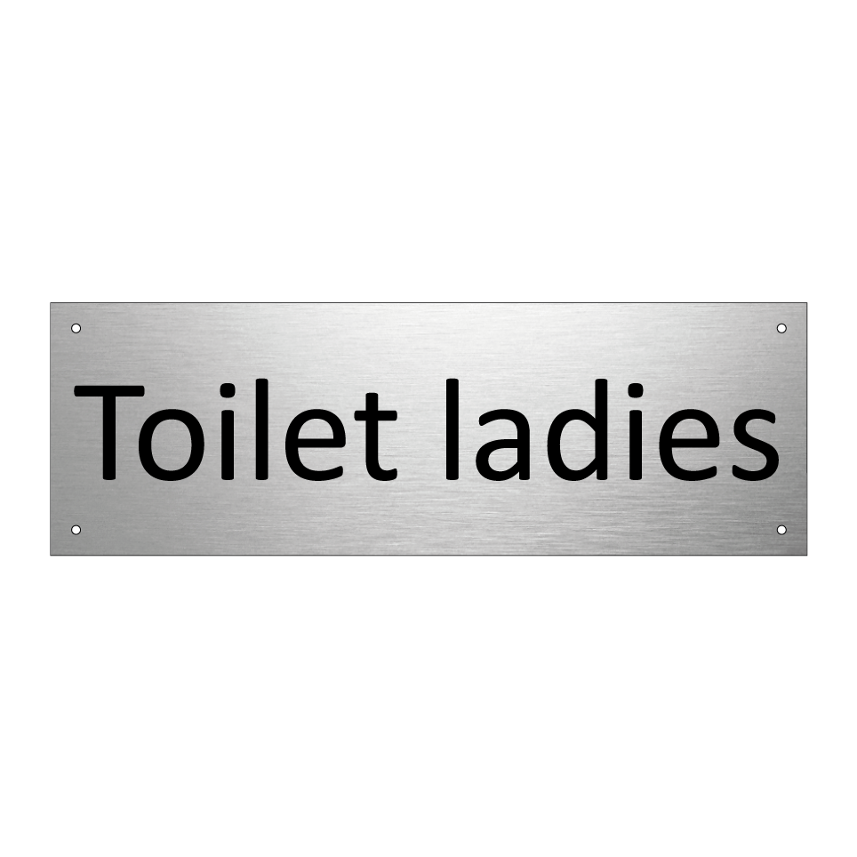 Toilet ladies