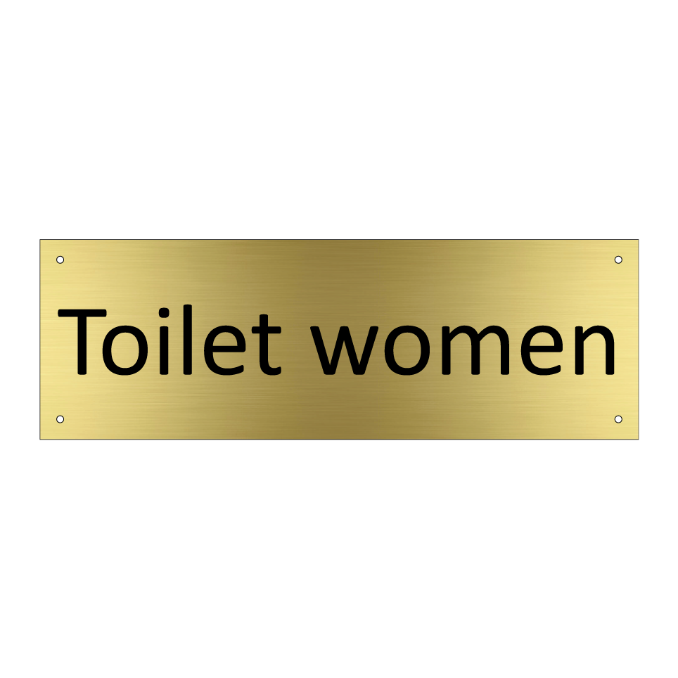 Toilet women