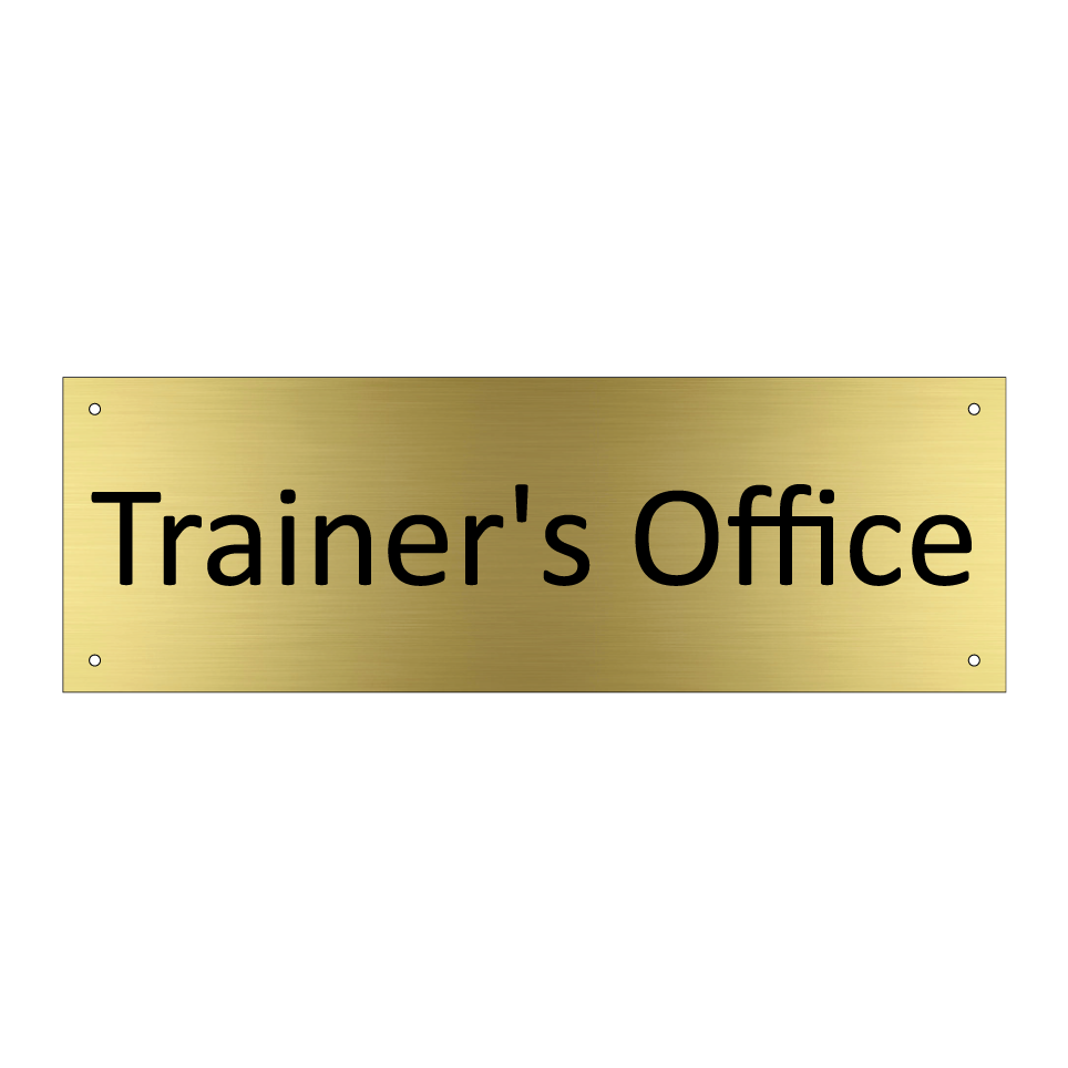 Trainer's Office