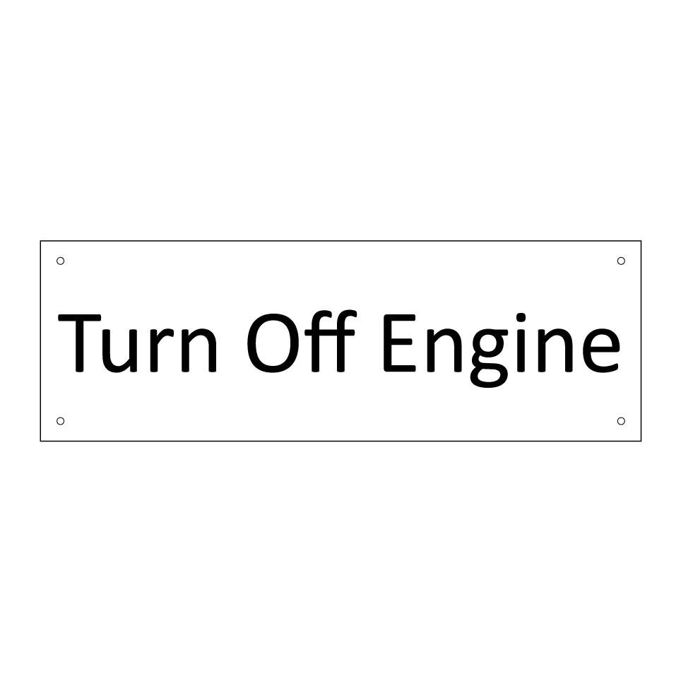 Turn Off Engine