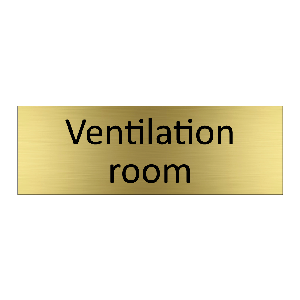 Ventilation room
