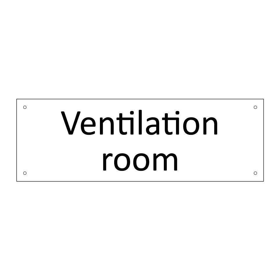 Ventilation room