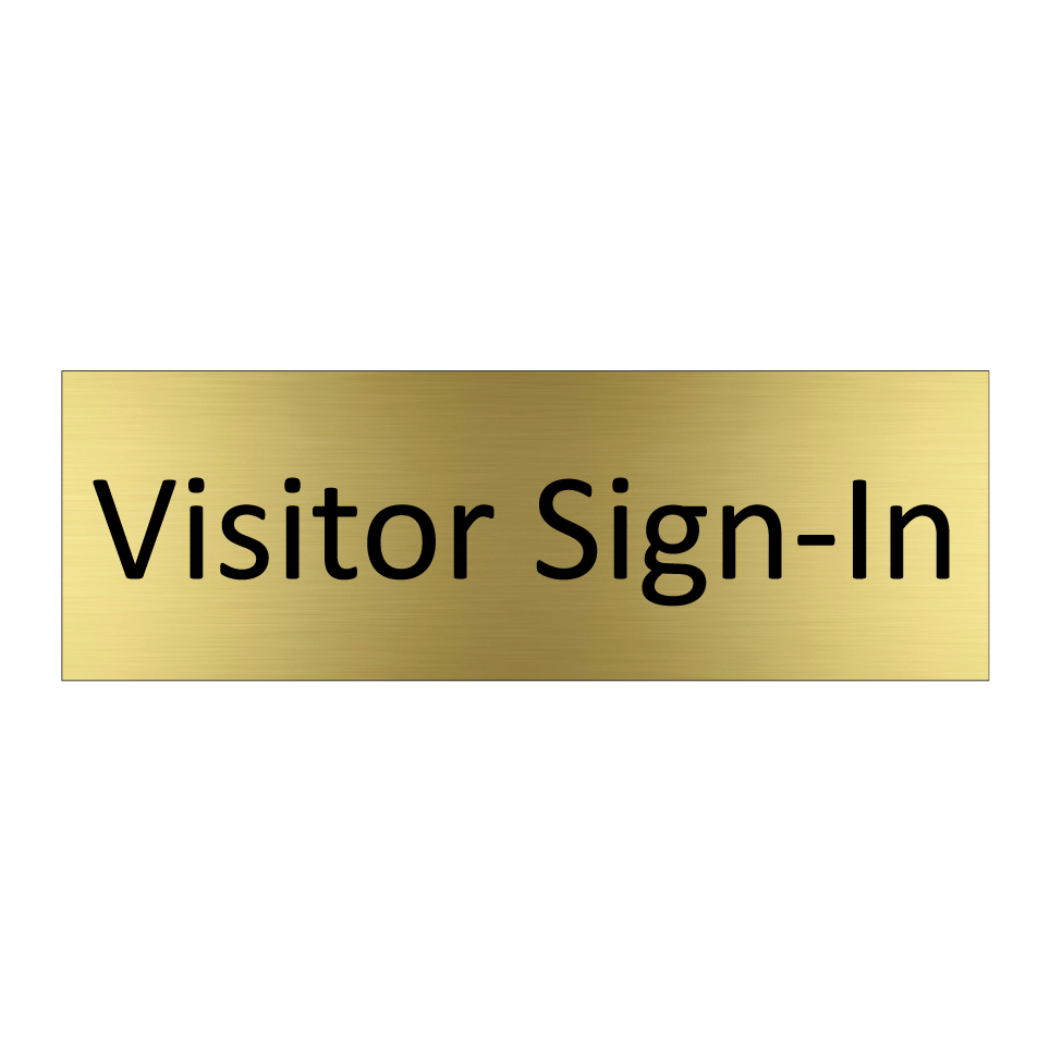 Visitor Sign-In