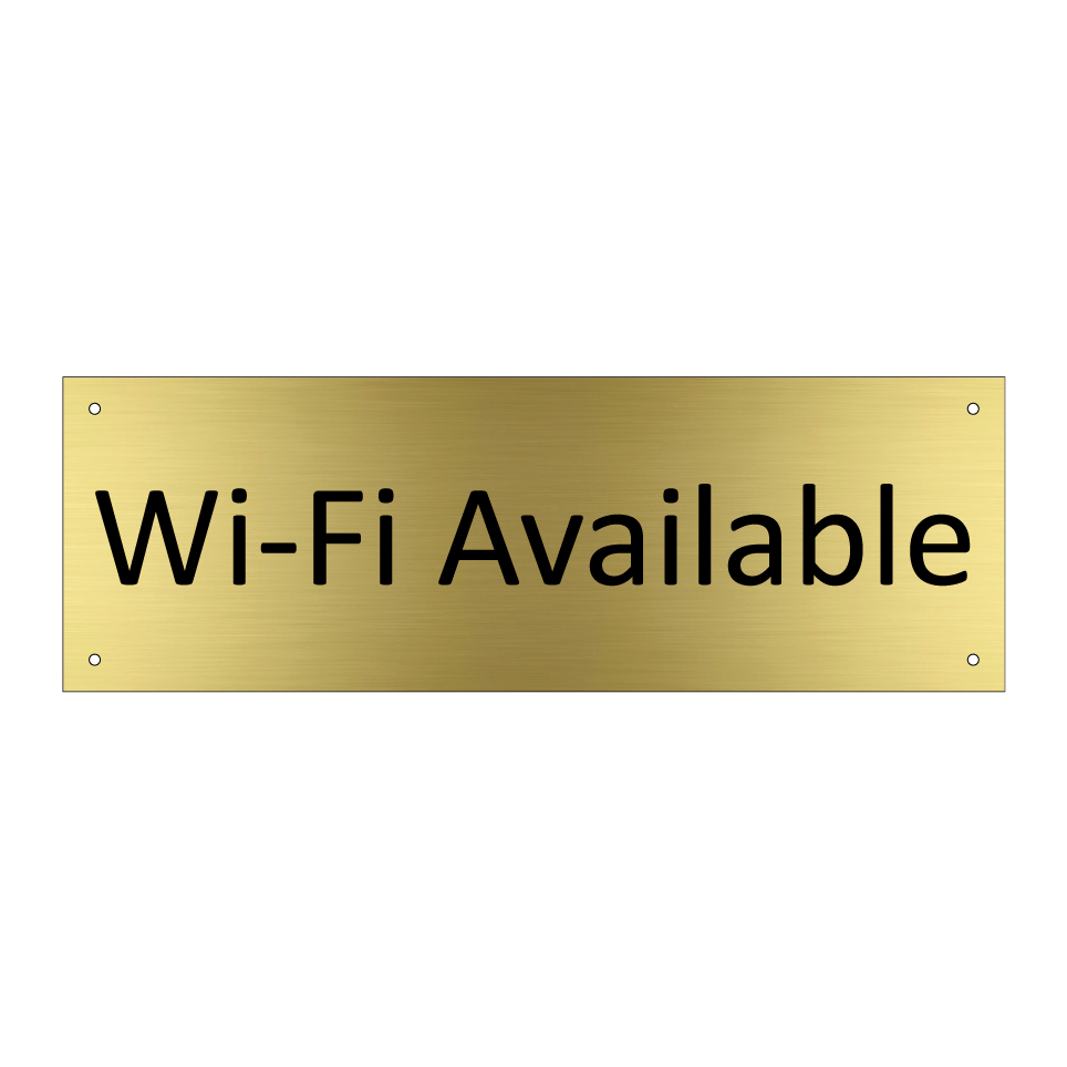 Wi-Fi Available