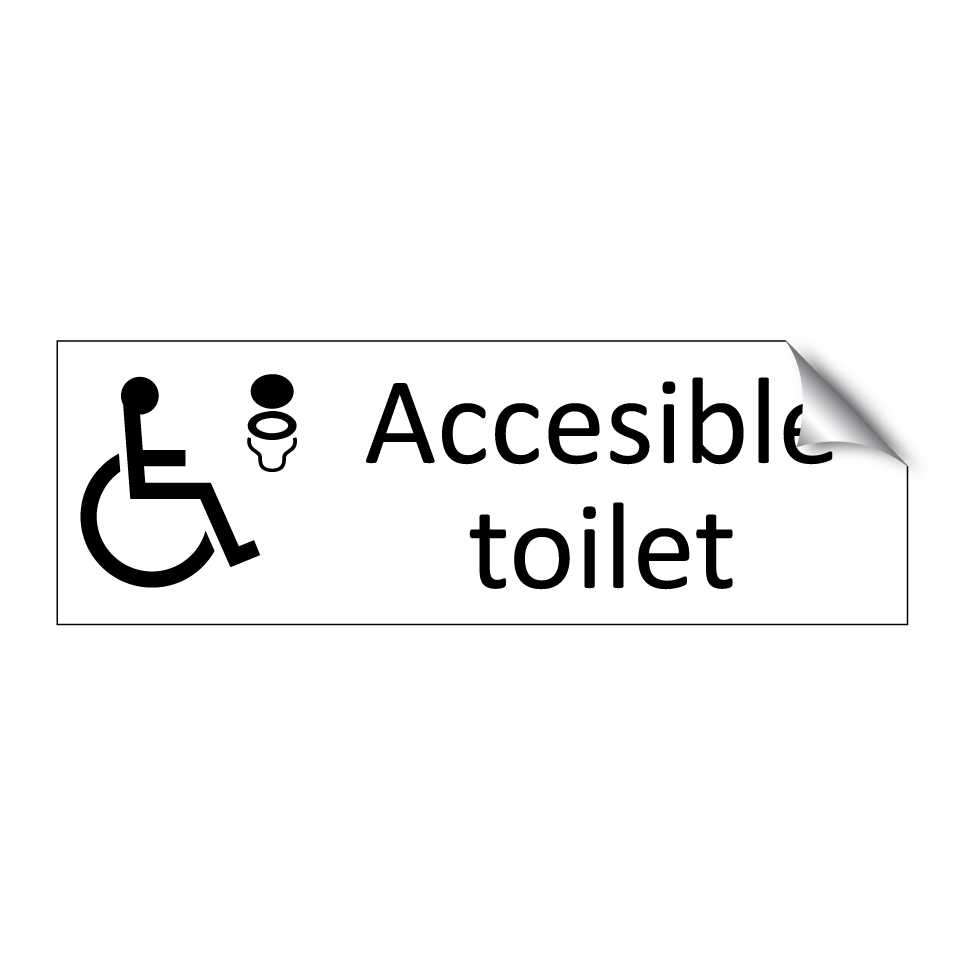 Accesible toilet