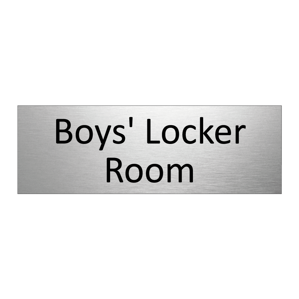 Boys' Locker Room