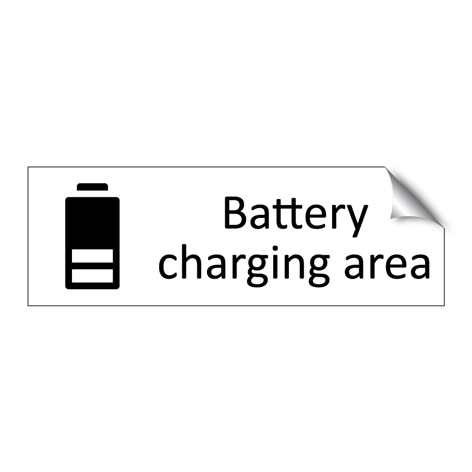 Battery charging area