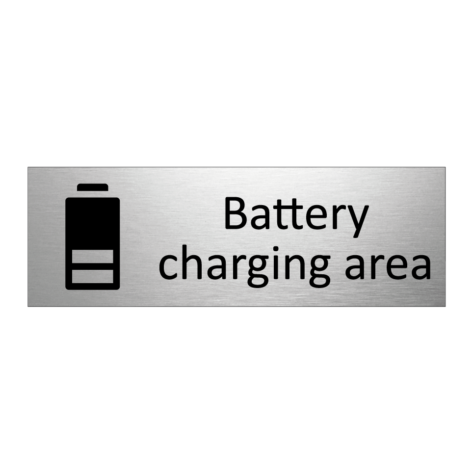 Battery charging area