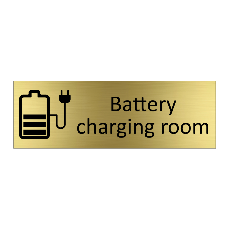 Battery charging room